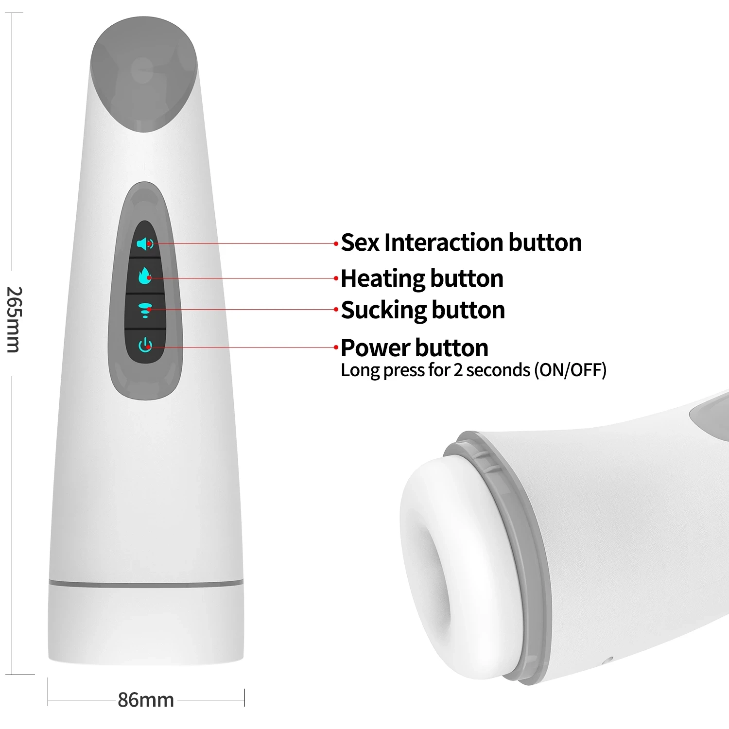 Męski masturbator ssący, autom – Suction Machine Medical recenzja i cena